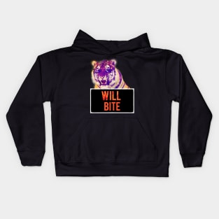 Will Bite Kids Hoodie